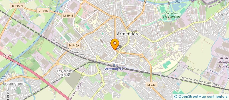 localisation de l'entreprise MADAME DOMITILLE LIENART  ARMENTIERES