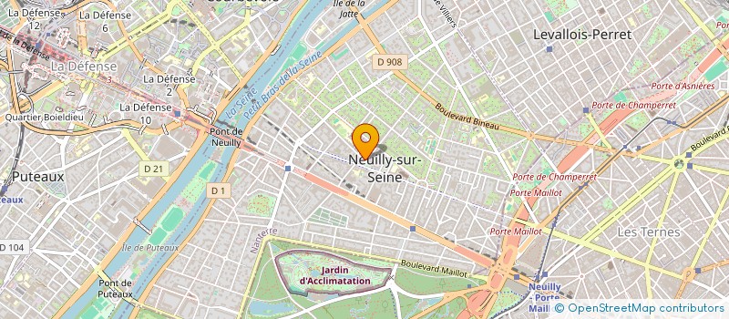 localisation de l'entreprise MADAME DOMITILLE OTTENHEIMER DE GAIL à NEUILLY-SUR-SEINE