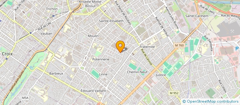 localisation de l'entreprise MADAME DOMITILLE PHILIPPO à ROUBAIX