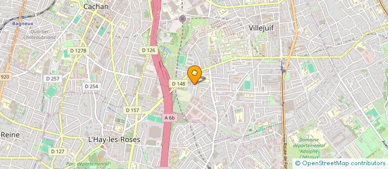 localisation de l'entreprise MADAME DOMNICA-DANIELA DRAGOS  VILLEJUIF