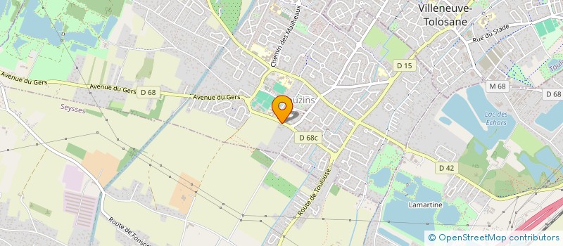 localisation de l'entreprise MADAME DONA SABATIER  FROUZINS