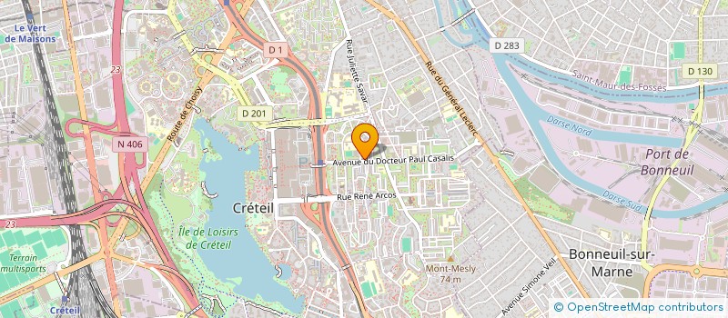 localisation de l'entreprise MADAME DONAFINA DIAMBOTE  CRETEIL