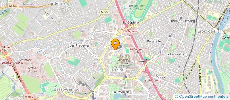 localisation de l'entreprise MADAME DONALDA ZERE à TOULOUSE