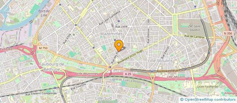 localisation de l'entreprise MADAME DONANO PRISCILLIA BOKOSSA BARRO à LILLE