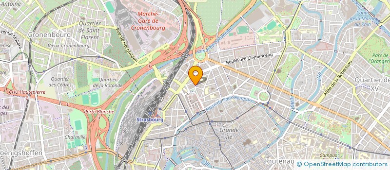 localisation de l'entreprise MADAME DONARA EREMINA à STRASBOURG