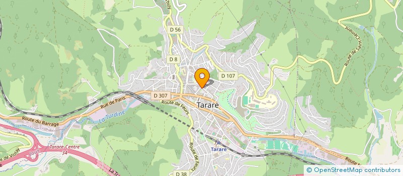 localisation de l'entreprise MADAME DONATA PIETRAS  TARARE