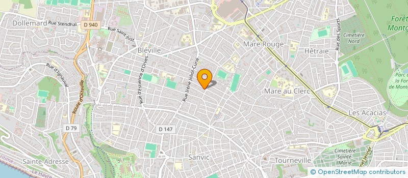 localisation de l'entreprise MADAME DONATELLA AMEDEO à LE HAVRE