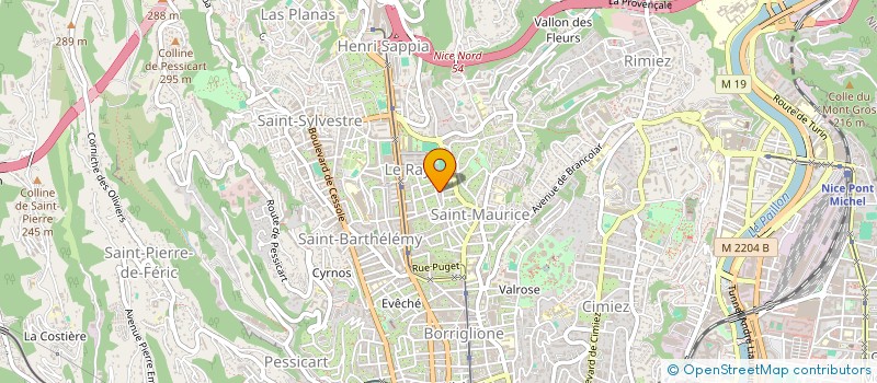 localisation de l'entreprise MADAME DONATELLA ANZALONE à NICE
