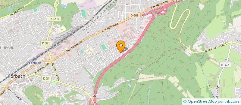 localisation de l'entreprise MADAME DONATELLA CAMPANELLA à FORBACH