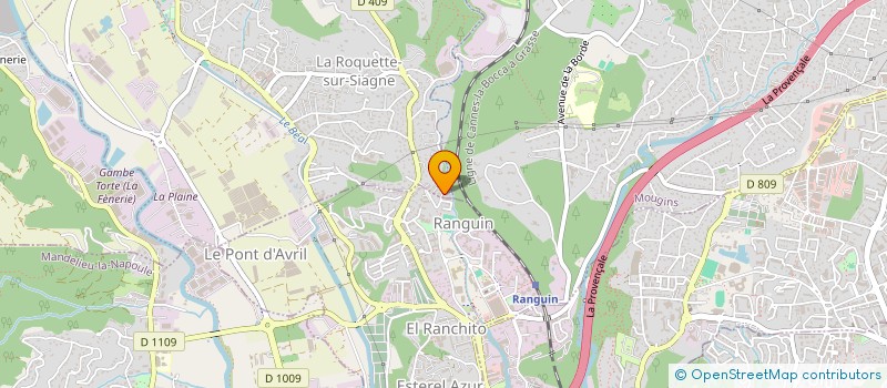 localisation de l'entreprise MADAME DONATELLA GISMONDO à LA ROQUETTE-SUR-SIAGNE