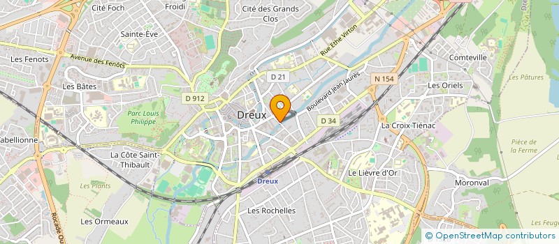 localisation de l'entreprise MADAME DONATELLA GODINO à DREUX