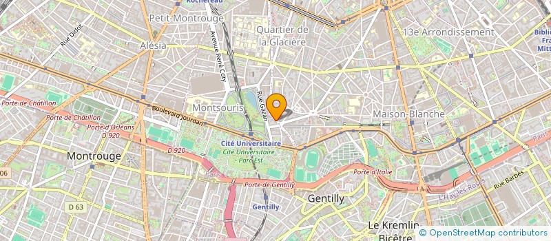 localisation de l'entreprise MADAME DONATELLA PENNISI  PARIS