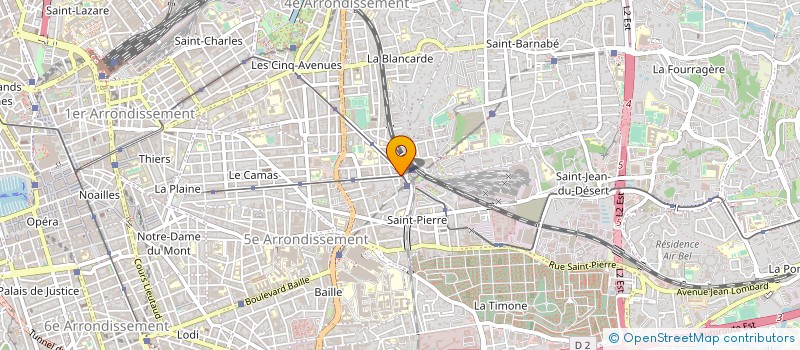localisation de l'entreprise MADAME DONATELLA RE à MARSEILLE