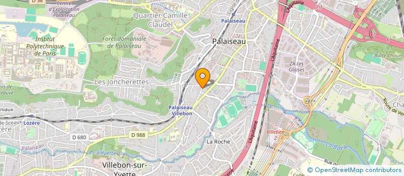 localisation de l'entreprise MADAME DONATELLA REMIR  PALAISEAU