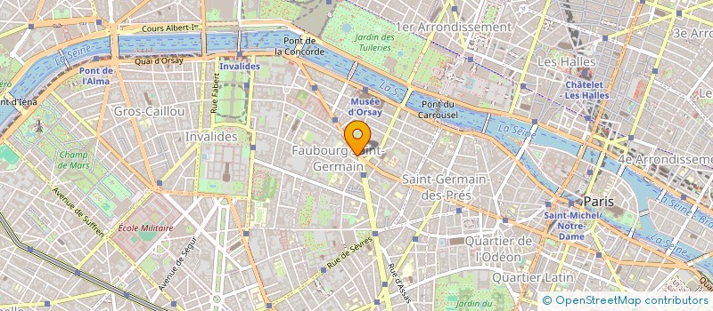 localisation de l'entreprise MADAME DONATELLE GODART  PARIS