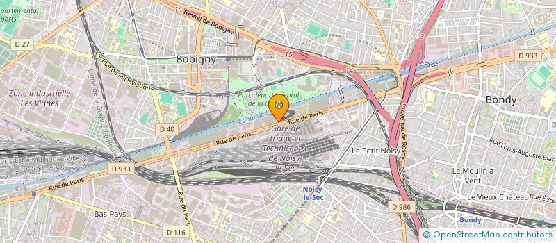 localisation de l'entreprise MADAME DONATIENNE CAPELA  BOBIGNY