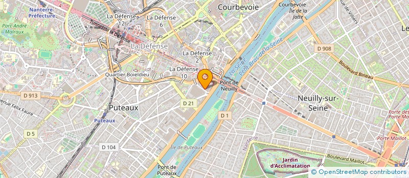 localisation de l'entreprise MADAME DONATIENNE JOSEPHINE à PUTEAUX