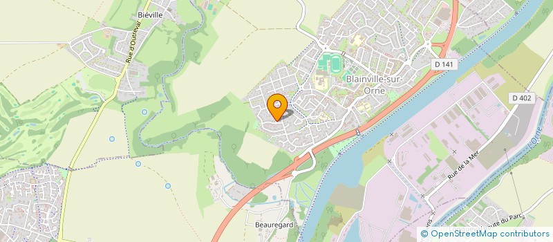 localisation de l'entreprise MADAME DONDU CONGAR à BLAINVILLE-SUR-ORNE