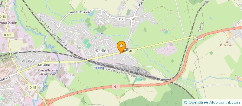 localisation de l'entreprise MADAME DONDU DEMIR  REDING