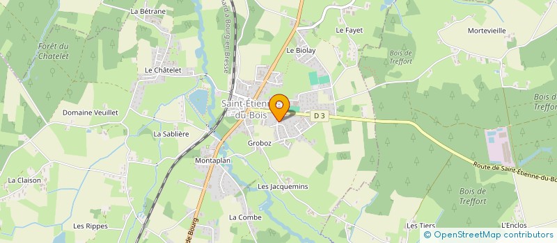 localisation de l'entreprise MADAME DONDU GUVENG  SAINT-ETIENNE-DU-BOIS