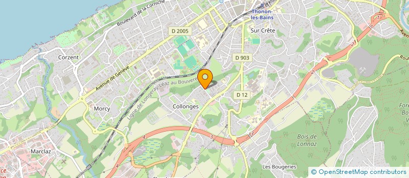 localisation de l'entreprise MADAME DONE DIKME à THONON-LES-BAINS