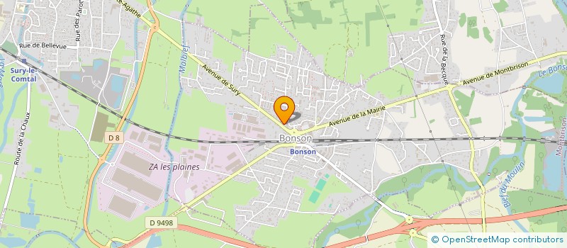 localisation de l'entreprise MADAME DONE KABAKLAR  BONSON