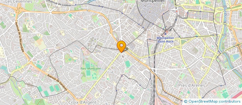 localisation de l'entreprise MADAME DONGCHUN XIA à MONTPELLIER