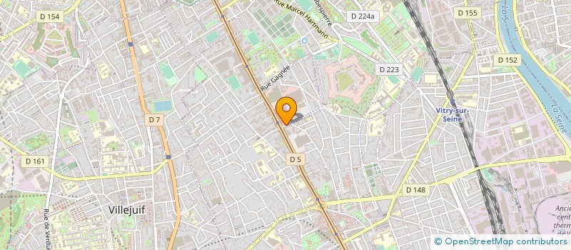 localisation de l'entreprise MADAME DONGLI HU à VITRY-SUR-SEINE
