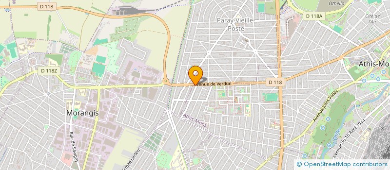 localisation de l'entreprise MADAME DONGLIAN SUN  ATHIS-MONS