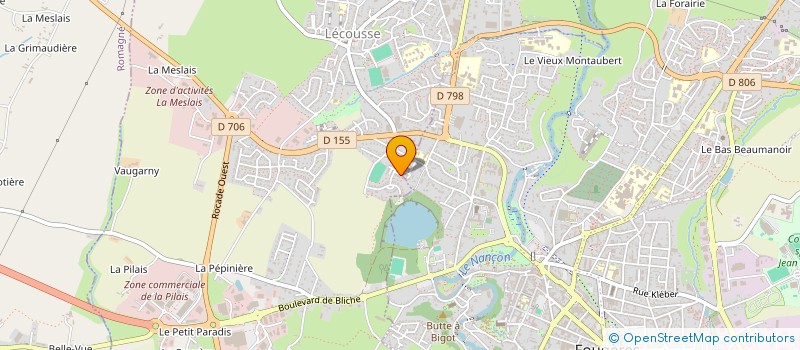 localisation de l'entreprise MADAME DONGZHEN HUANG  LECOUSSE