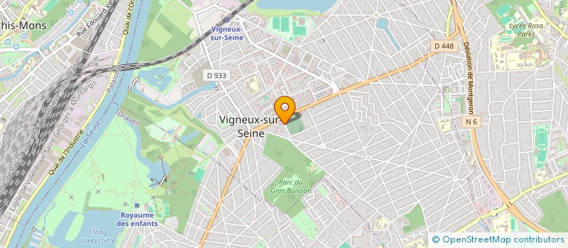 localisation de l'entreprise MADAME DONIA BAKHTAOUI à VIGNEUX-SUR-SEINE