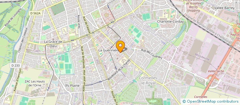 localisation de l'entreprise MADAME DONIA BENMERZOUG à CAEN