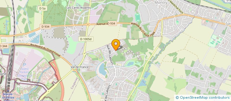localisation de l'entreprise MADAME DONIA CHAGHMOUM à MAGNY-LE-HONGRE