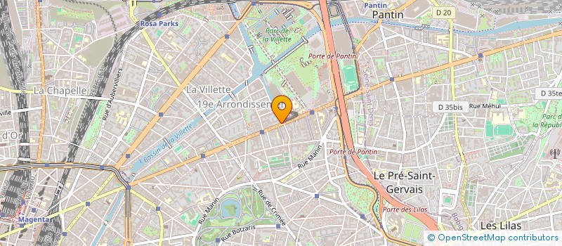 localisation de l'entreprise MADAME DONIA CHAKCHOUK  PARIS