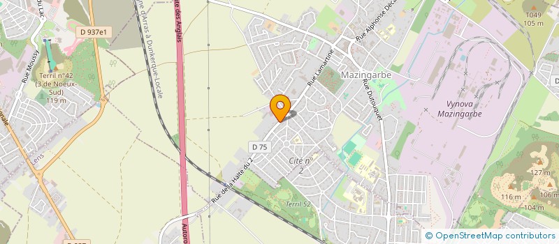 localisation de l'entreprise MADAME DONIA DELEZENNE  BEUVRY