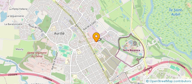 localisation de l'entreprise MADAME DONIA GALLOUEDEC à AVRILLE