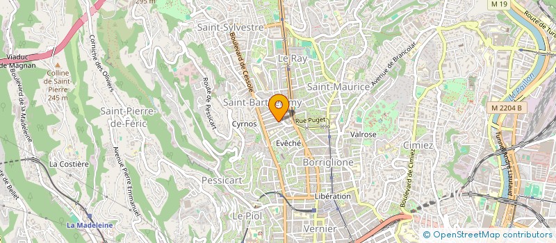 localisation de l'entreprise MADAME DONIA GRAIRI à NICE
