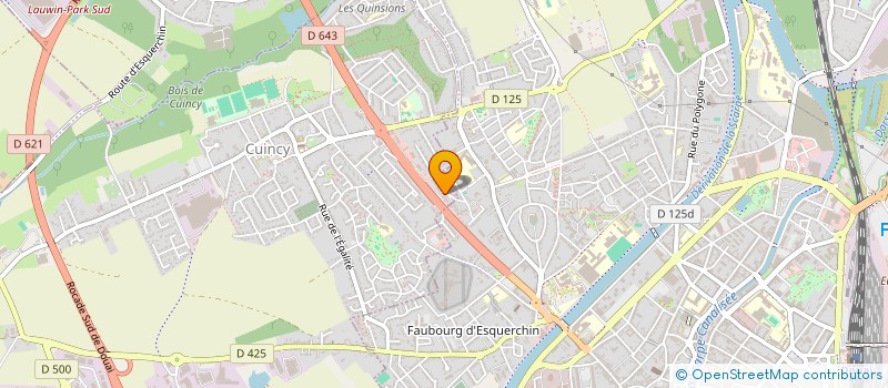 localisation de l'entreprise MADAME DONIA HAMNACHE  CUINCY