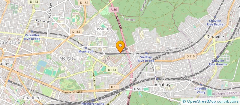 localisation de l'entreprise MADAME DONIA JAFFALIA à VERSAILLES