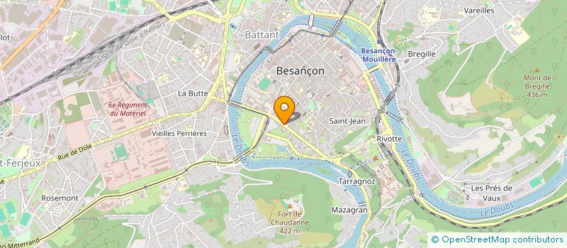 localisation de l'entreprise MADAME DONIA KEBAILI  BESANCON