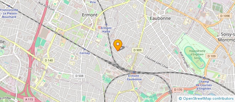 localisation de l'entreprise MADAME DONIA MADHKOUR  ERMONT