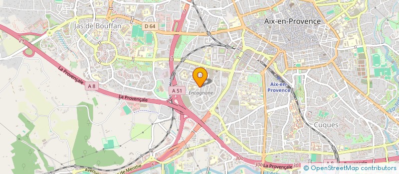 localisation de l'entreprise MADAME DONIA OUGGAD à AIX-EN-PROVENCE