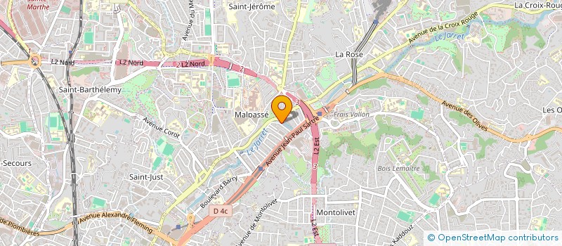 localisation de l'entreprise MADAME DONIA SANTAMARIA à MARSEILLE