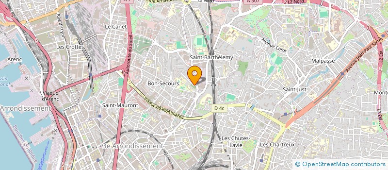 localisation de l'entreprise MADAME DONIA SERRAYE à MARSEILLE