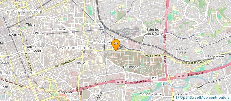 localisation de l'entreprise MADAME DONIAZED ALLAL à MARSEILLE