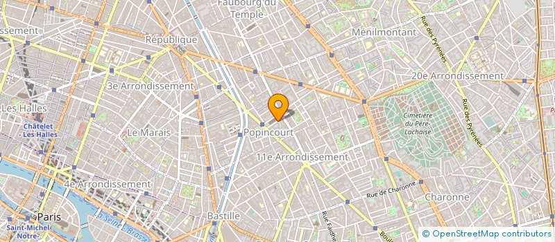 localisation de l'entreprise MADAME DONIETTA GROSSERT  PARIS