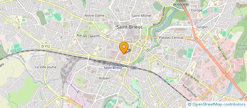 localisation de l'entreprise MADAME DONIKA KNEUR à SAINT-BRIEUC