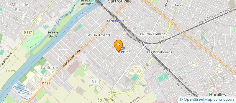 localisation de l'entreprise MADAME DONNA ACHESON  SARTROUVILLE