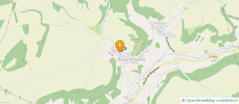 localisation de l'entreprise MADAME DONNA CARLISLE  BUSSY-LE-GRAND