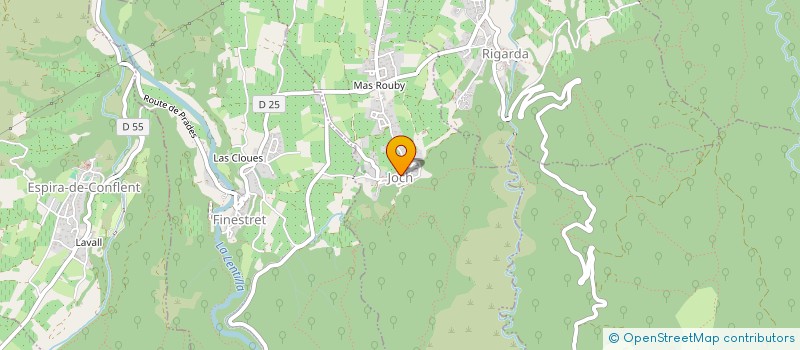 localisation de l'entreprise MADAME DONNA HUNT  PRADES